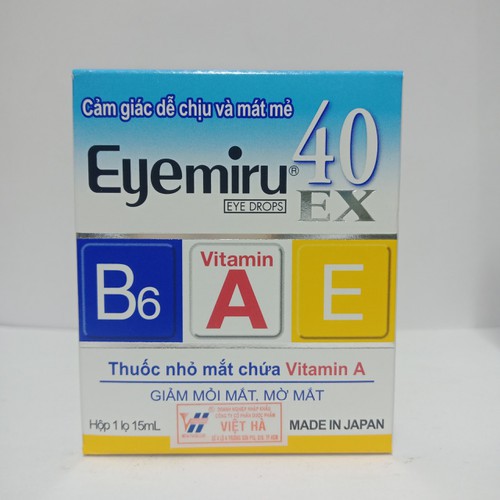 Nhỏ mắt Eyemiru 40ex lọ15ml