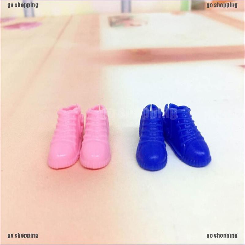 {go shopping}Original 4 pair Doll Shoes Fashion Cute shoes for Doll shoes 1/6