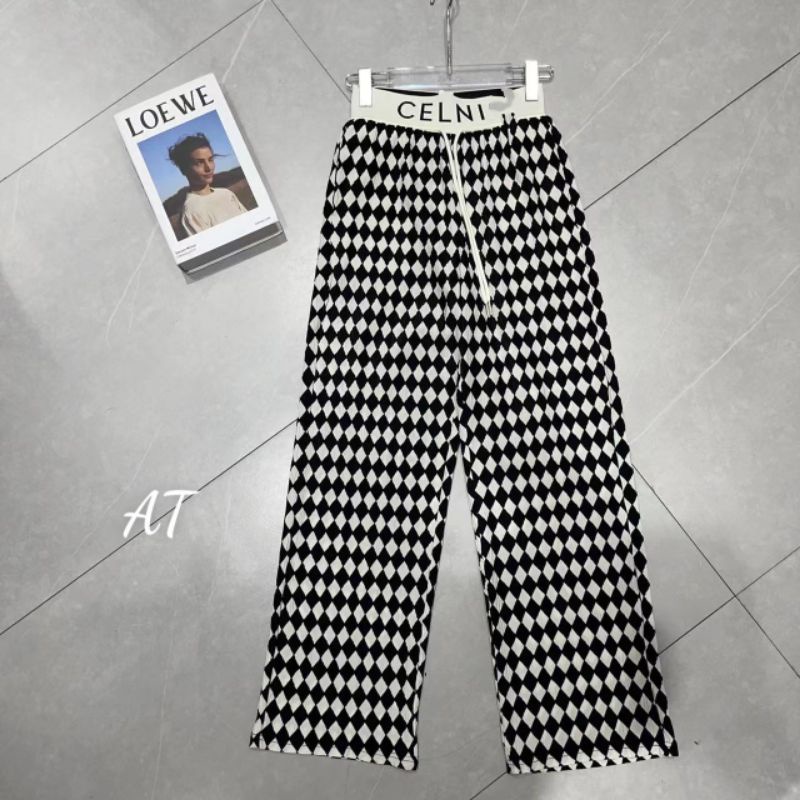 Quần suông chữ cạp nhăn hàng QCL1