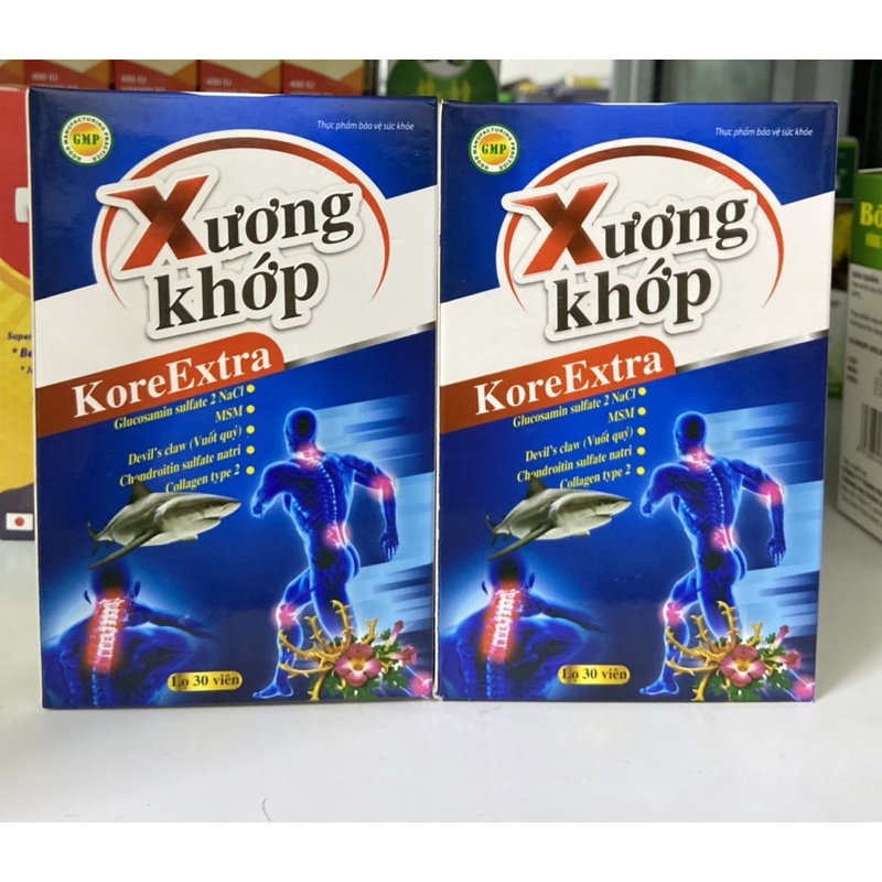 Xương khớp Kore extra dưỡng khớp,thoái hoá khớp lọ 30 viên