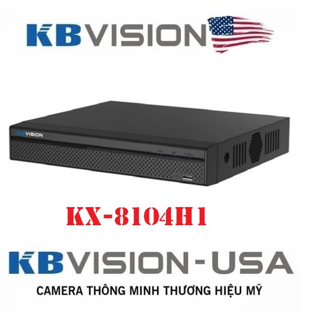 Đầu ghi Kbvision KX-8104H1 2.0M H265+