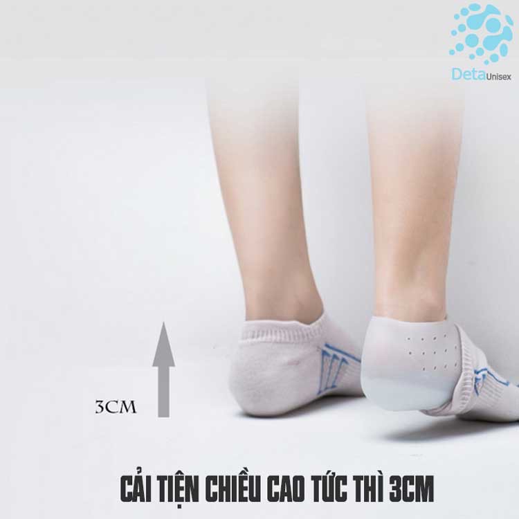 Tất Tăng Chiều Cao Nam Nữ đôn 3cm Tabi Footwear - LGC3