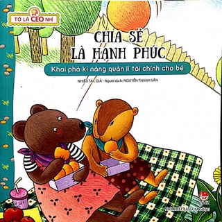 Truyện tranh - tớ là ceo nhí - chia sẻ là hạnh phúc - kim đồng