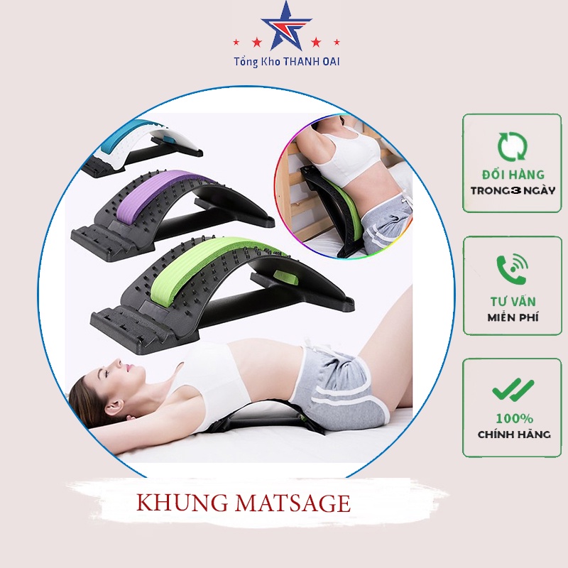 Khung nắn, matxa và kéo giãn cột sống