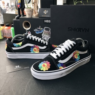 Giày  custom Hoa vô sắc