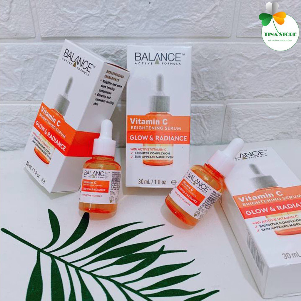 [Chính Hãng] Serum Trắng Da, Mờ Thâm Balance Active Formula Vitamin C Brightening 30ml - Tinh Chất Dưỡng Da Serum | BigBuy360 - bigbuy360.vn