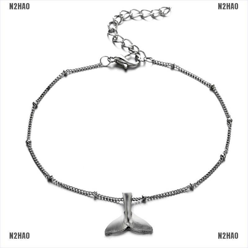 N2HAO Multilayer Fish Tail Silver Anklet Ankle Bracelet Barefoot Sandal Beach Jewelry | BigBuy360 - bigbuy360.vn