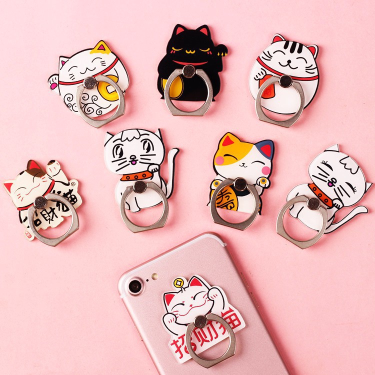 Móc Ring dán ốp lưng điện thoại, khuyên iring làm giá đỡ iphone 5/6/6s/7/8/x/11/12 dễ cầm và để trên ô tô - CEON shop