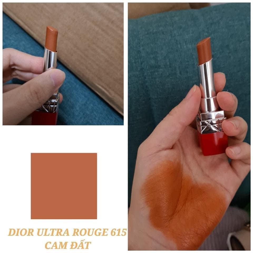 Son thỏi Dior Ultra Rouge màu  615 Ultra Poppy bản LIMITED ra năm 2021