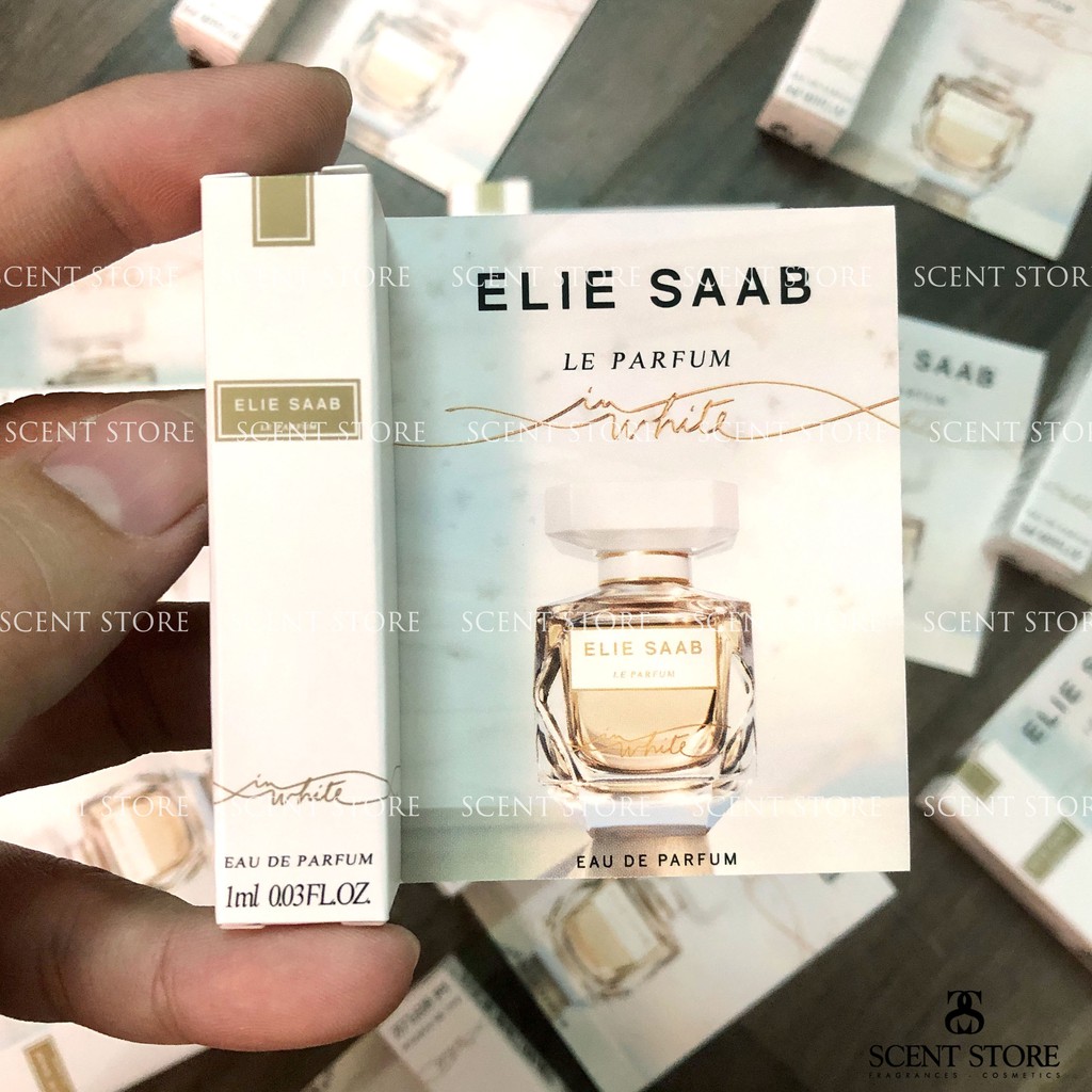 Scentstorevn - Vial chính hãng nước hoa Elie Saab Le Parfum in White [1ml]