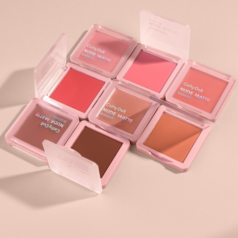 Phấn Má Hồng Cathy Doll Nude Matte Blusher 6g