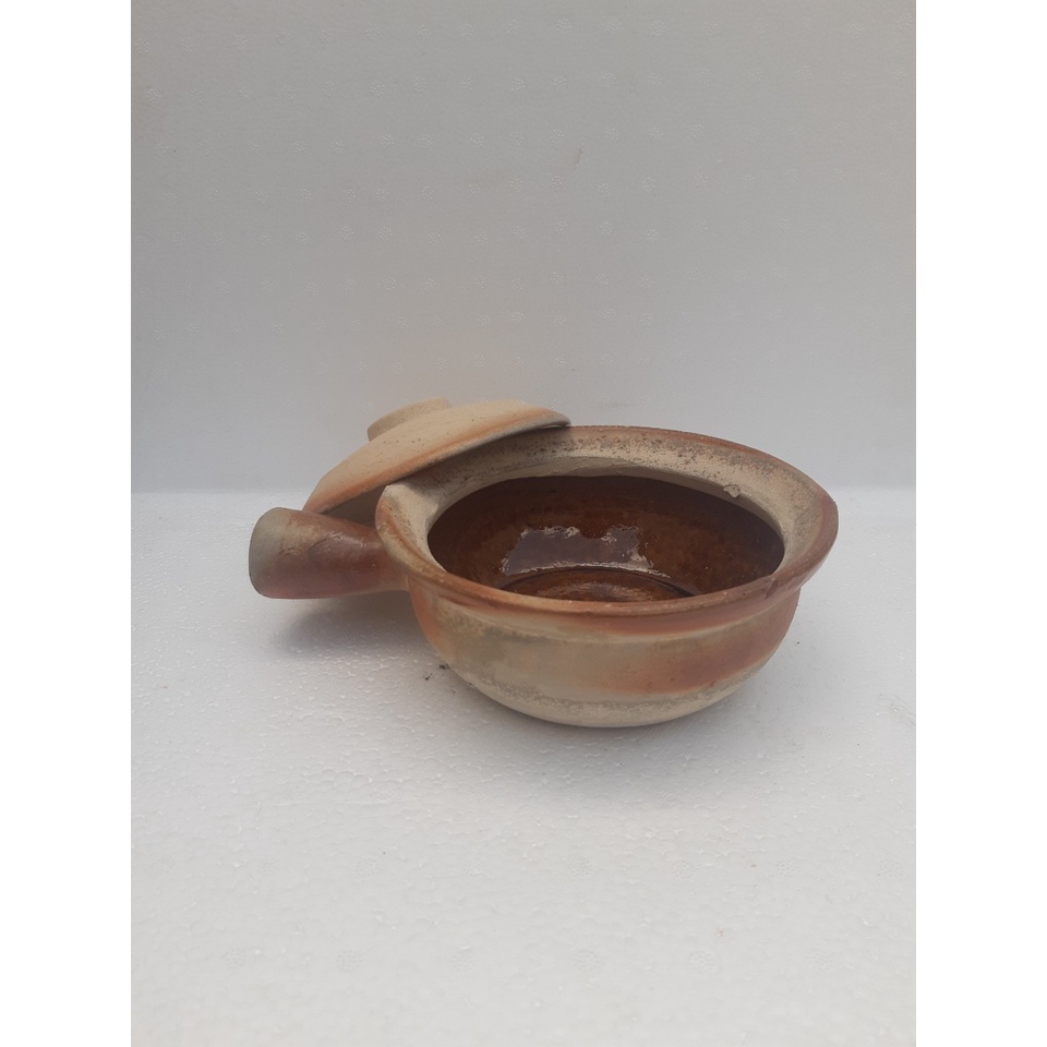 Nồi đất trán men 1 tay cầm nhỏ