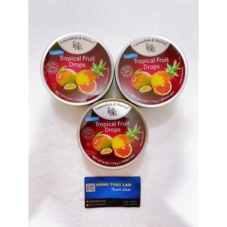 KẸO C&H SUGAR FREE MIXED FRUIT DROPS 175G