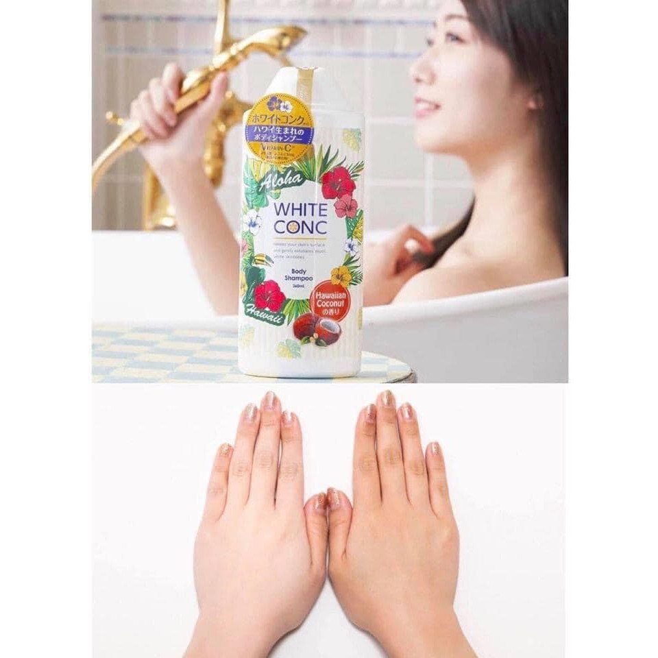 Sữa Tắm White Conc Body Nhật Bản Dưỡng Da Trắng Hồng 360ml | BigBuy360 - bigbuy360.vn