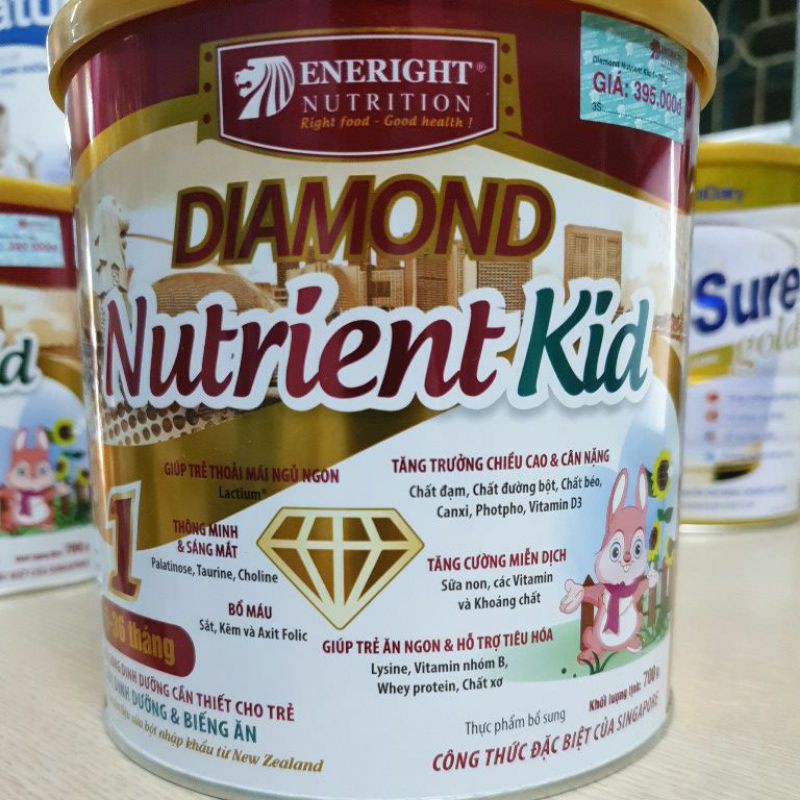 Sữa Diamond Nutrient kid số 1 và 2 700g ( Date Mới Nhất )..