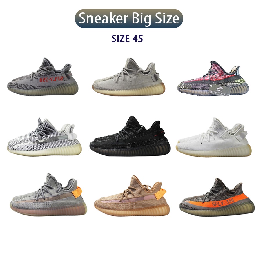 Giày sneaker nam big size, giày thể thao nam size 45, đế boost siêu êm, đi học, đi làm, đi chơi