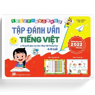 Sách tư duy ngôn ngữ - tập đánh vần tiếng việt phiên bản mới