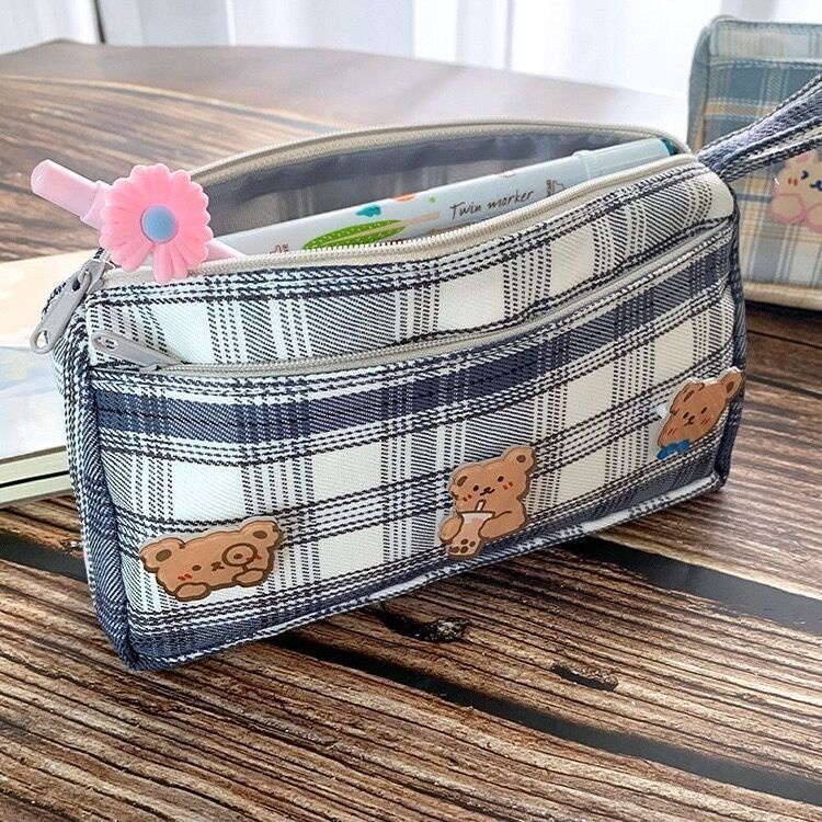Túi Đựng Bút Thiết Kế Đơn Giản Thời Trang Theo Phong Cách Nhật Hàn Ốp