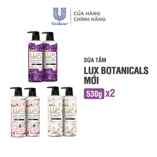 combo 2 chai sữa tắm LUX BOTANICALS 530ML×2