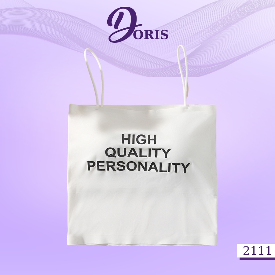 Áo lót ngực bra hai dây đệm mỏng chất cotton mềm mịn thoáng mát DORIS 2111