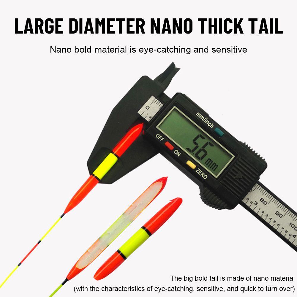 PISTA Set 4 Phao Câu Cá Dạng Ống Chống Trượt