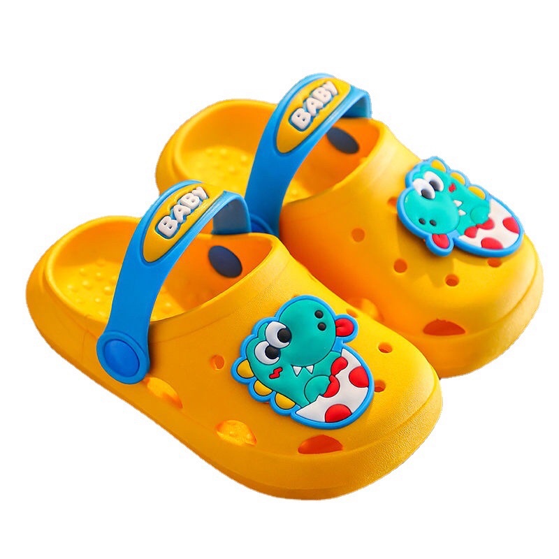 Dép sục Crocs đế mềm chống trượt họa tiết  hoạt hình cho bé