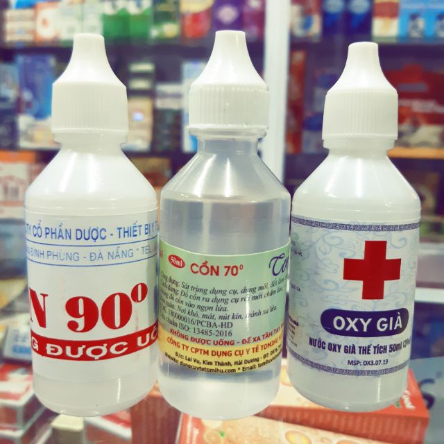 ✅ Cồn 90 độ ,70 độ ,oxy già