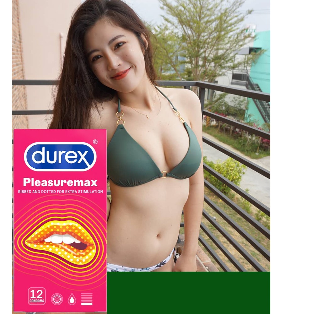 [PHIÊN BẢN MỚI] Bao Cao Su Durex Pleasuremax (Hộp 12 cái)-KÉO DÀI CUỘC YÊU-HÀNG CHÍNH HÃNG