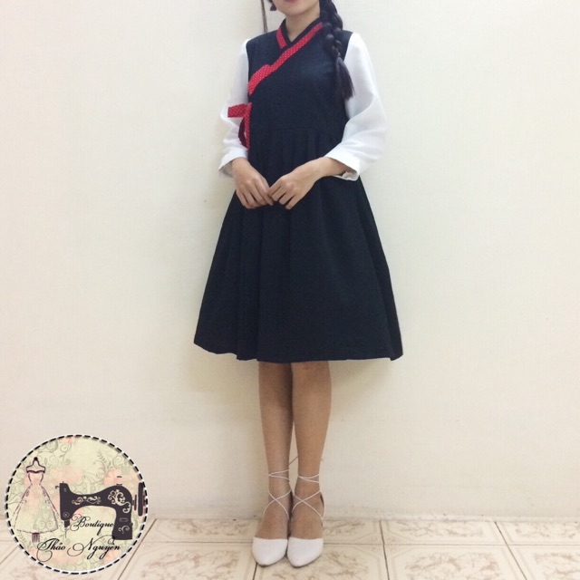 Đầm Hanbok cách tân