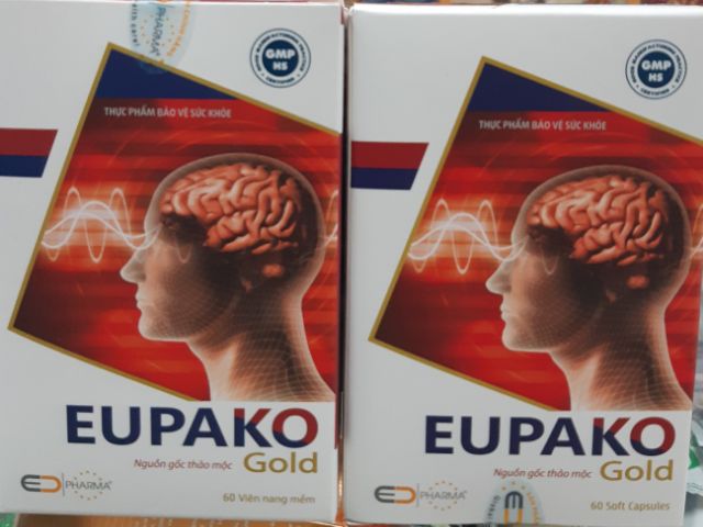 VIÊN UỐNG BỔ NÃO EUPAKO GOLD HỘP 60 VIÊN