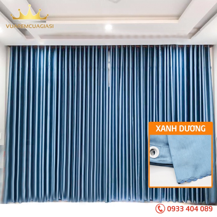 Rèm cửa sổ cửa chính đục lỗ, chống nắng trang trí nội thất decor phòng ngủ phòng khách VIP27