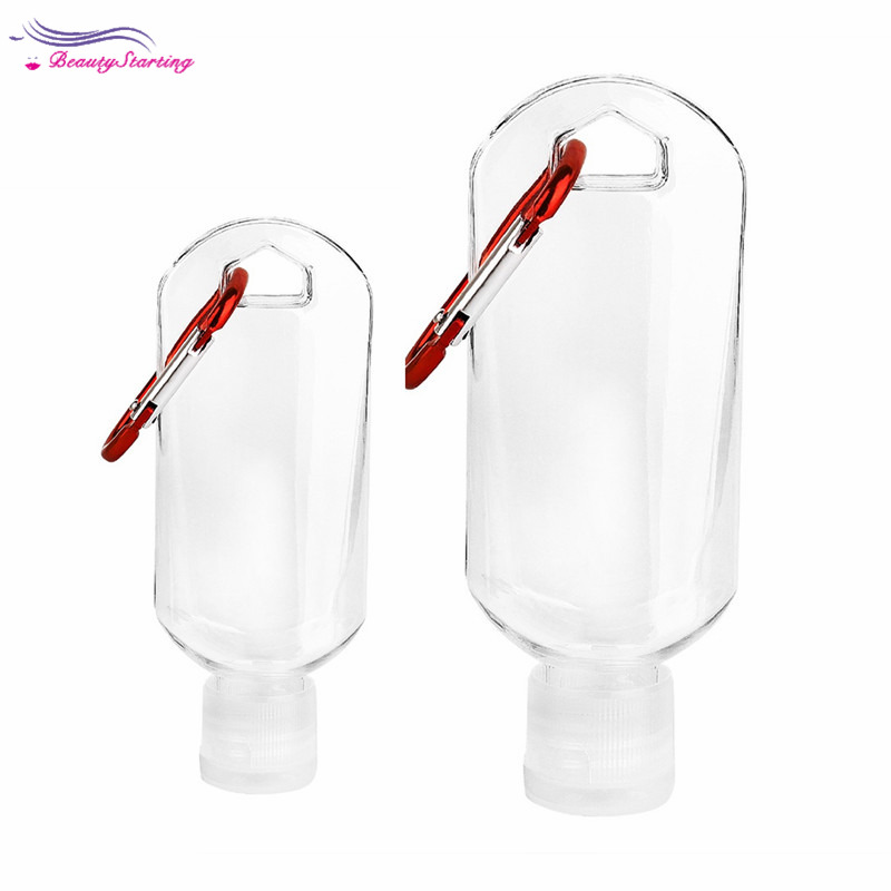 Bình đựng nước rửa tay trong suốt bằng nhựa đa năng 30/60ml