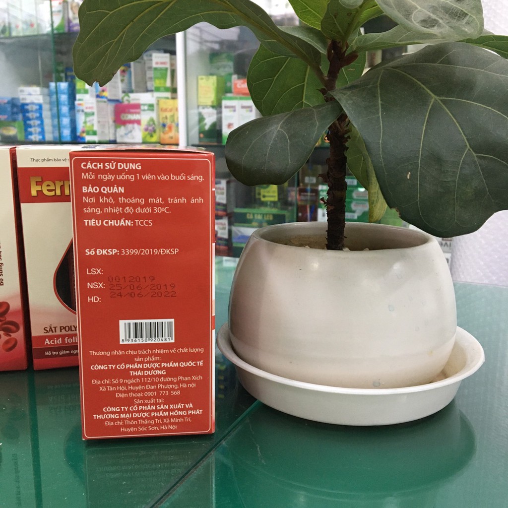 Fernatum – Bố sung sắt cho bà bầu (Hộp 30 viên)
