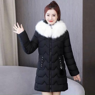Áo khoác phao nữ dáng lỡ