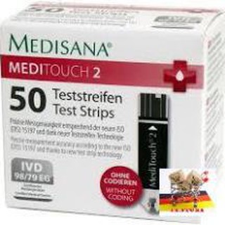 Que thử đường huyết Medisana MediTouch 2, xách tay Đức
