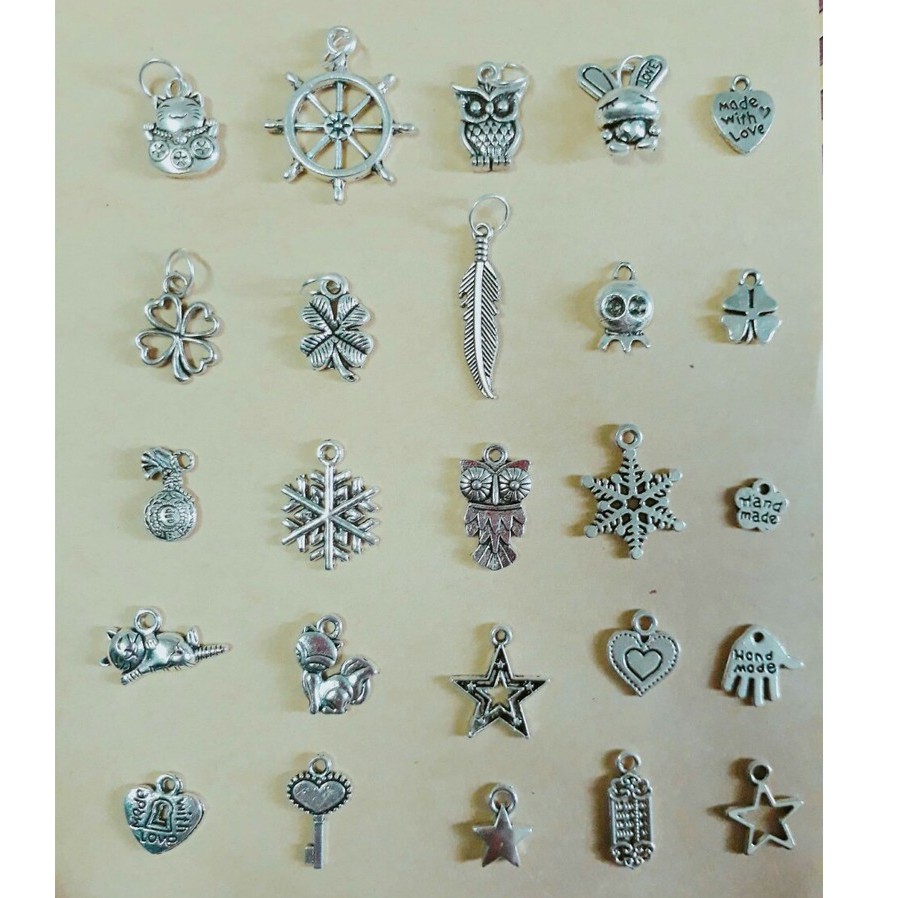 phụ kiện handmade 43k = 100 gram / gói [ 100 gram lộn xộn ] giá rẻ