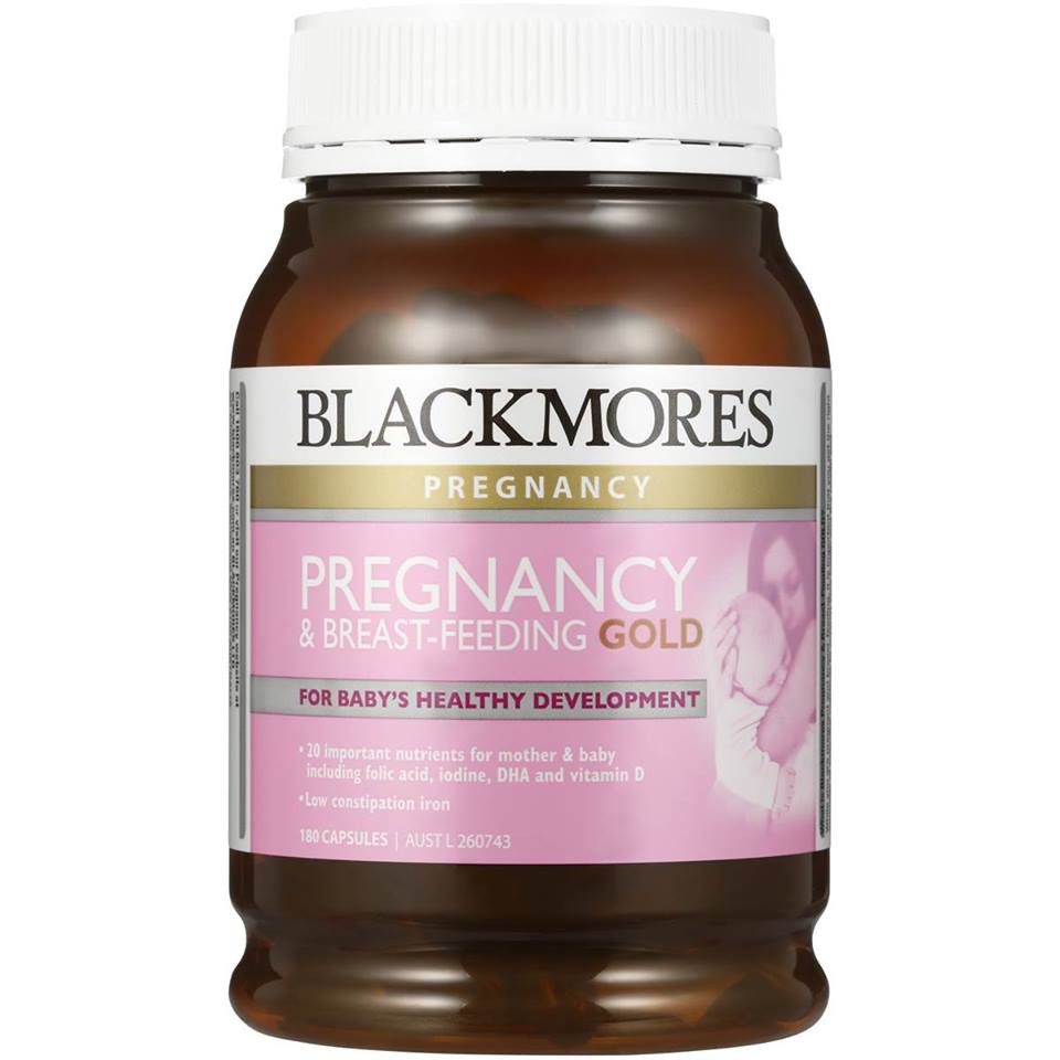 BLACKMORE PREGNANCY - Vitamin tổng hợp Blackmores 120 viên cho phụ nữ có thai và cho con bú