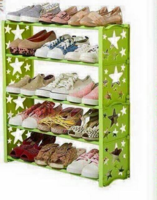 Kệ dép nhựa ngôi sao