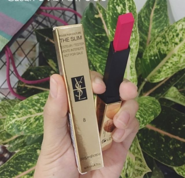 💥Son Ysl Slim 08 ( tester fullsize, nắp trắng) | BigBuy360 - bigbuy360.vn