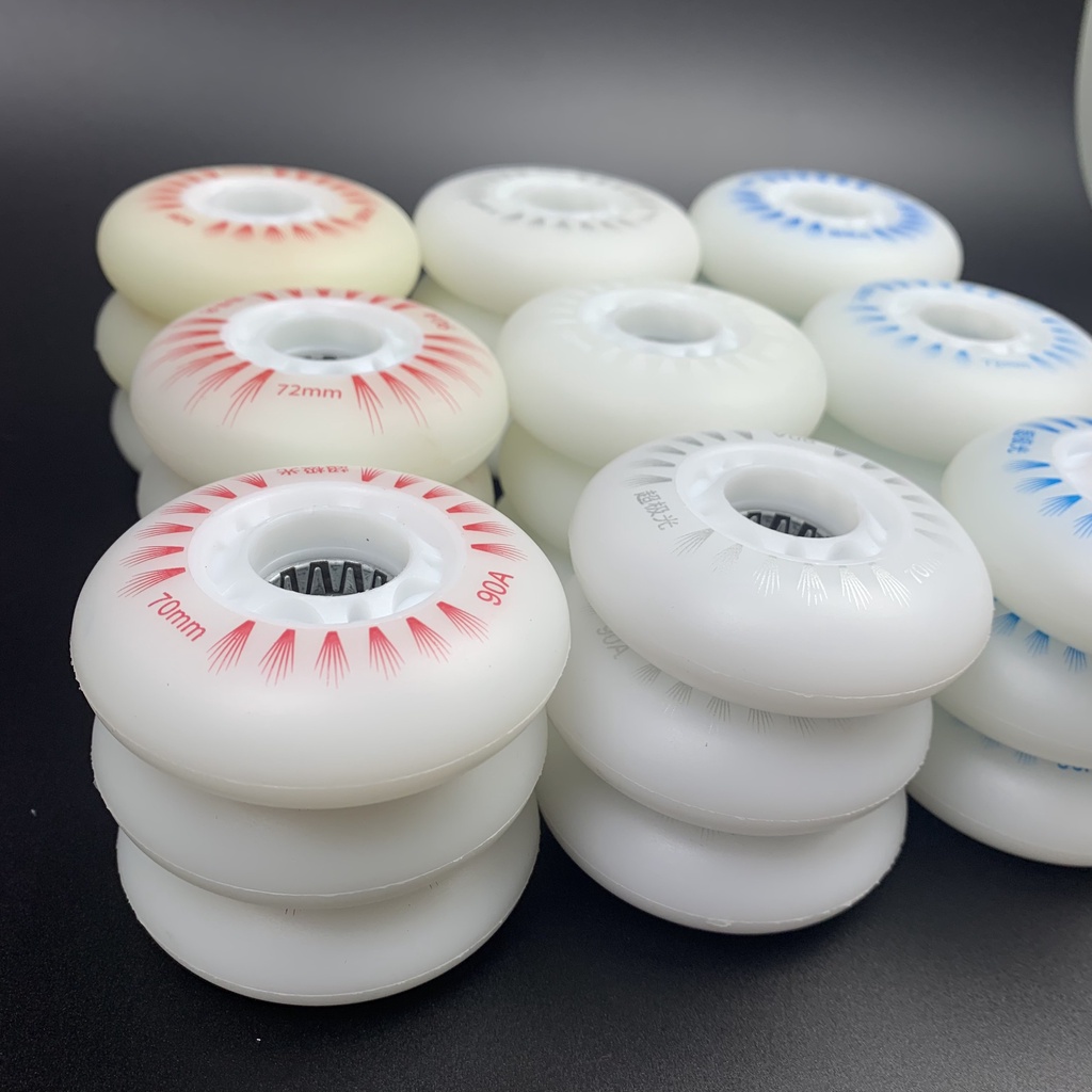 Bánh Đèn Led CAO SU PU chuyên dụng cho giày patin