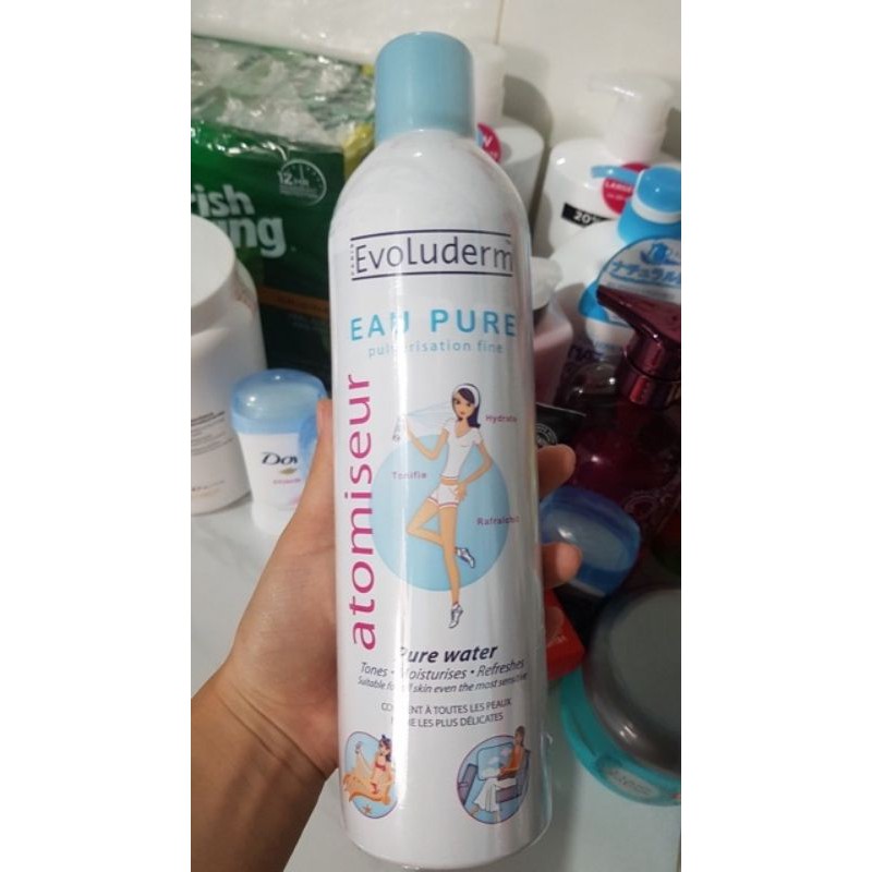 Xịt Khoáng Evoluderm Pháp 400ml