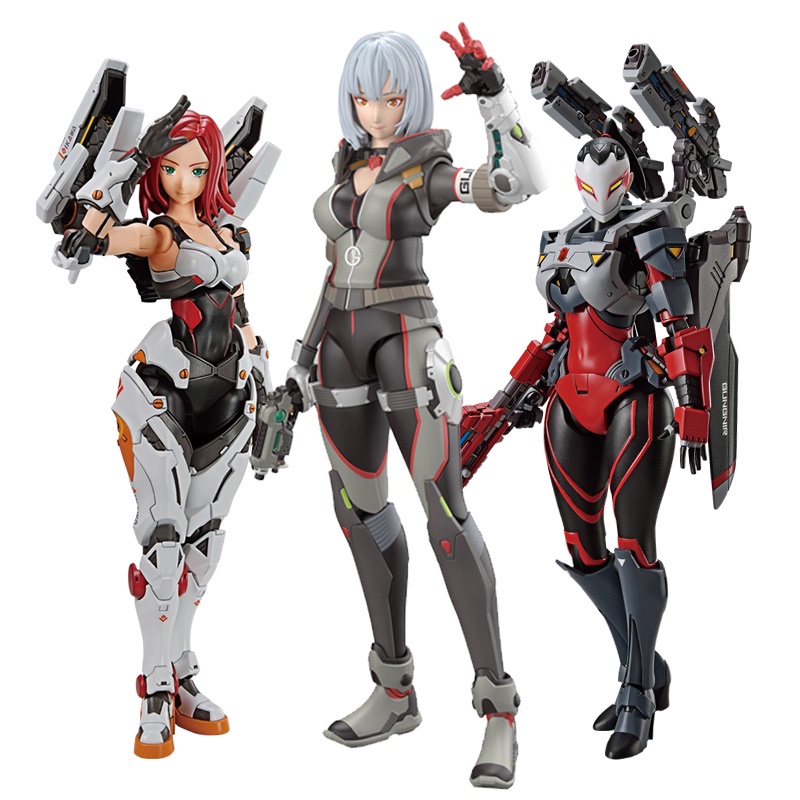 Mô Hình Lắp Ráp Nhân Vật Bandai Ries Ace Warrior Spark Igawai Sakura