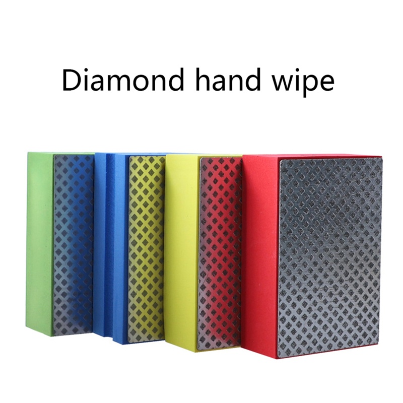 Đệm Đánh Bóng Cầm Tay 95x60x31mm / 3.74x2.36x1.22 '' Chuyên Dụng