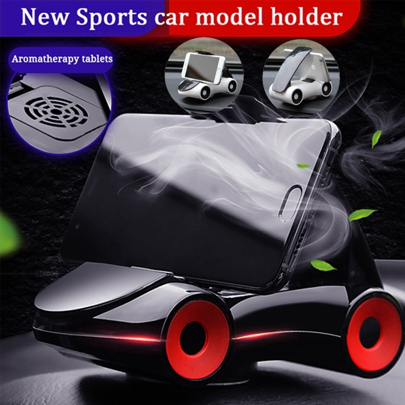 New Car Holder Cars Aromatherapy  Holder Dashboard Adjustable Car Decoration Phone Holder