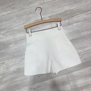 Quần shorts cạp cao