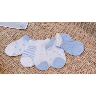 Set 5 đôi tất dạng lưới cho bé trai/ bé gái