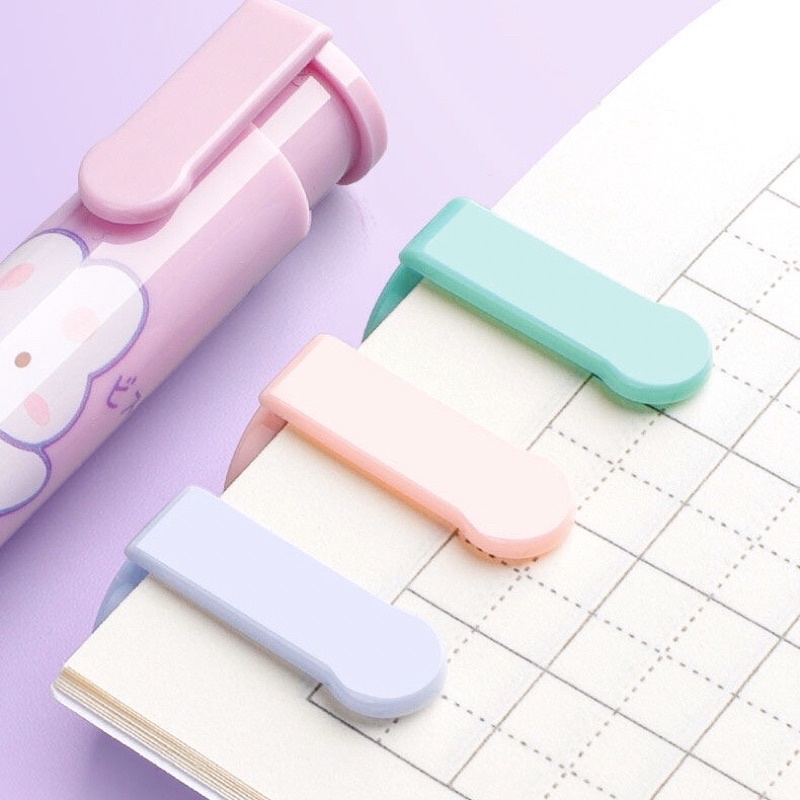 [ DaVinci ] Bút tẩy bấm dễ thương tông màu pastel