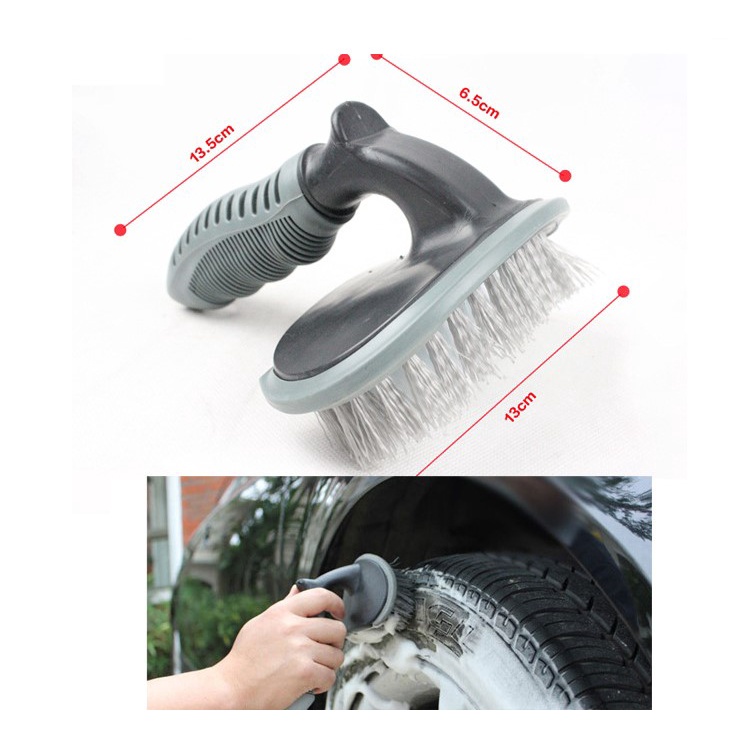 Bàn Chải Vệ Sinh Lốp Xe Chữ T Chổi Làm Sạch Lốp Xe Ô Tô Trangdiemxe 6 By-493