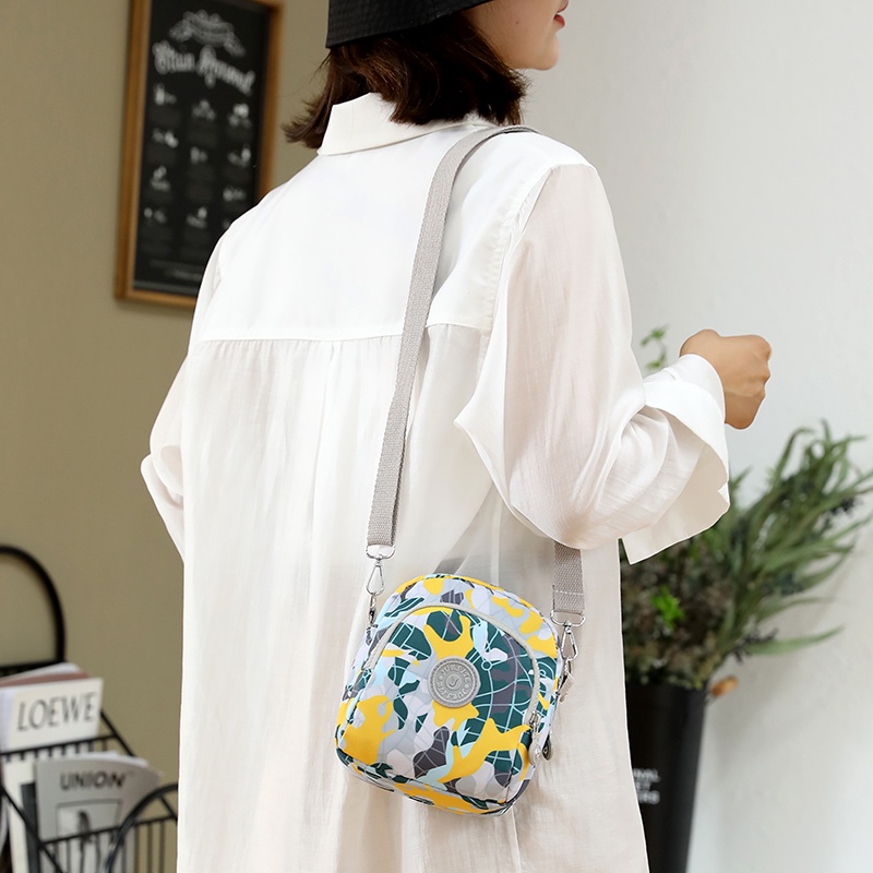 Túi Vải Oxford Mini Đeo Chéo Đựng Điện Thoại Thời Trang Phong Cách Mới Cho Nữ