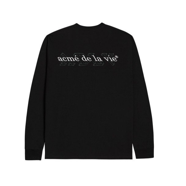 Áo Thun Dài Tay ADLV 3D LONG SLEEVE T-SHIRT BLACK